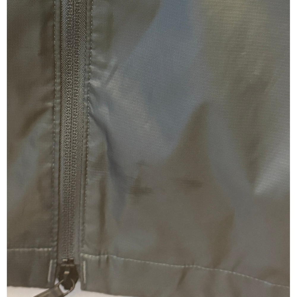 Under Armour Mens Windbreaker Jacket XLT Blue Silver Grey Hooded - Picture 11 of 11